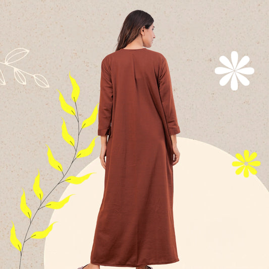 Women’s Winter Fleece Nightgown