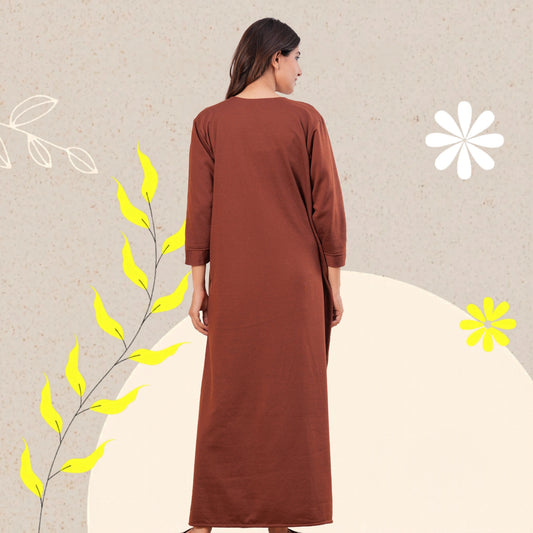 Women’s Winter Fleece Nightgown