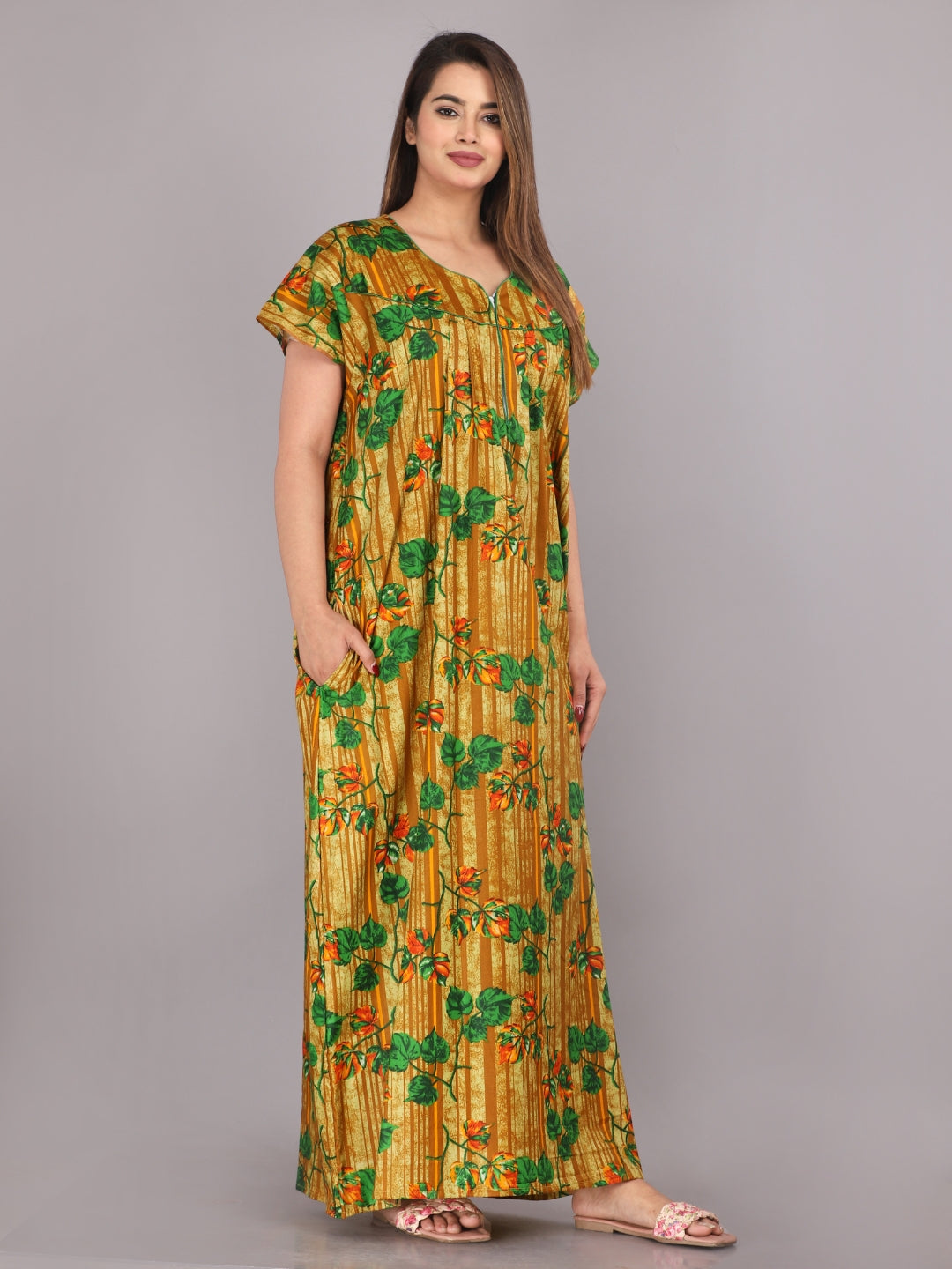 Women's Cotton Nightgown Maxi