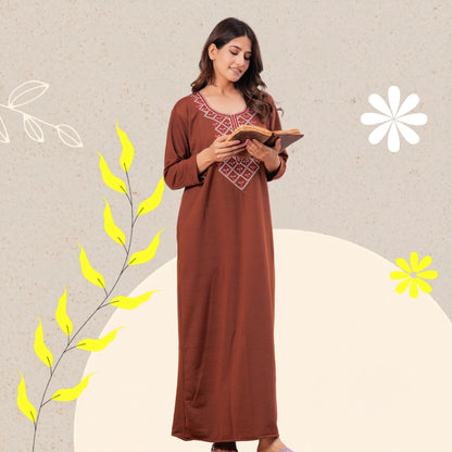 Women’s Winter Fleece Nightgown