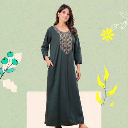 Women’s Winter Fleece Nightgown