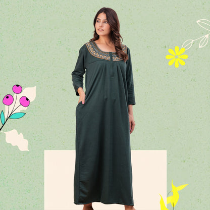 Women’s Winter Fleece Nightgown