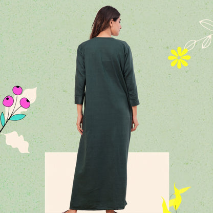 Women’s Winter Fleece Nightgown