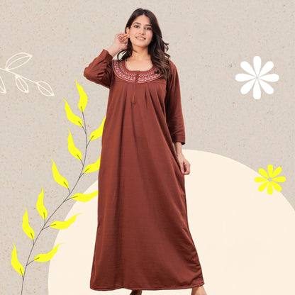 Women’s Winter Fleece Nightgown