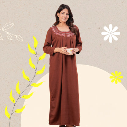 Women’s Winter Fleece Nightgown