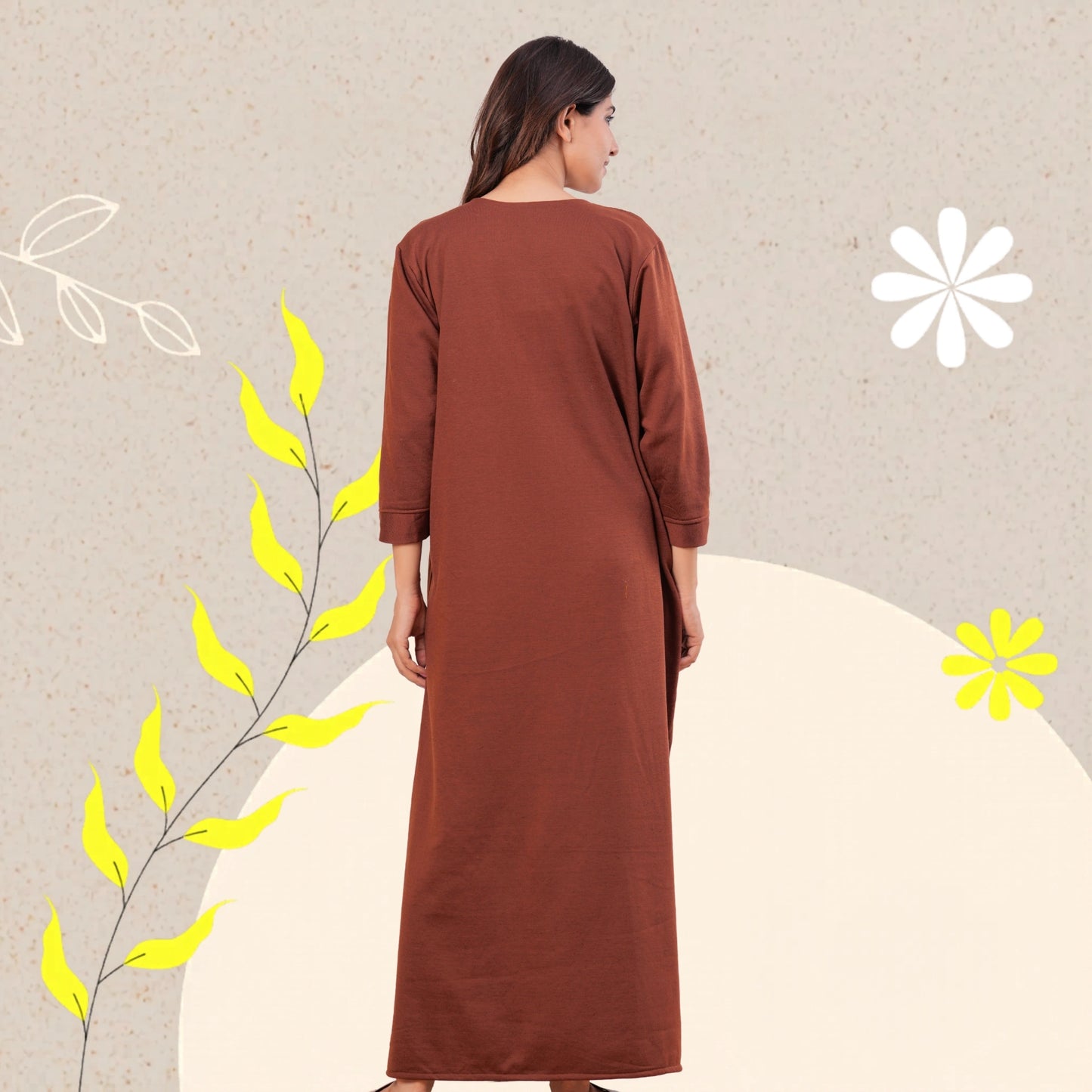 Women’s Winter Fleece Nightgown