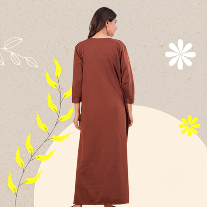 Women’s Winter Fleece Nightgown
