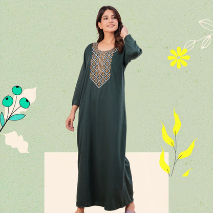 Women’s Winter Fleece Nightgown