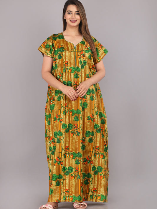 Women's Cotton Nightgown Maxi