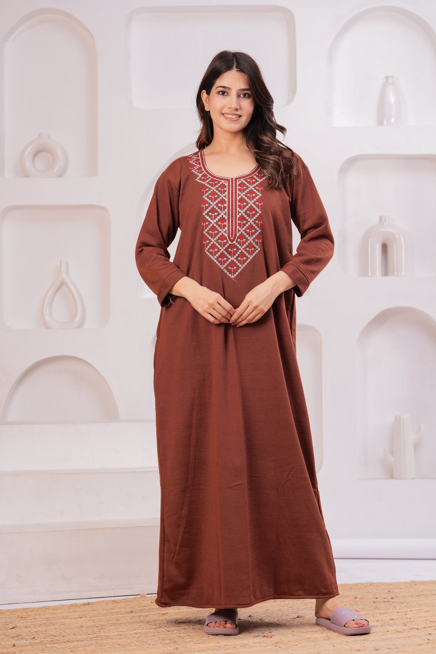 Women’s Winter Fleece Nightgown
