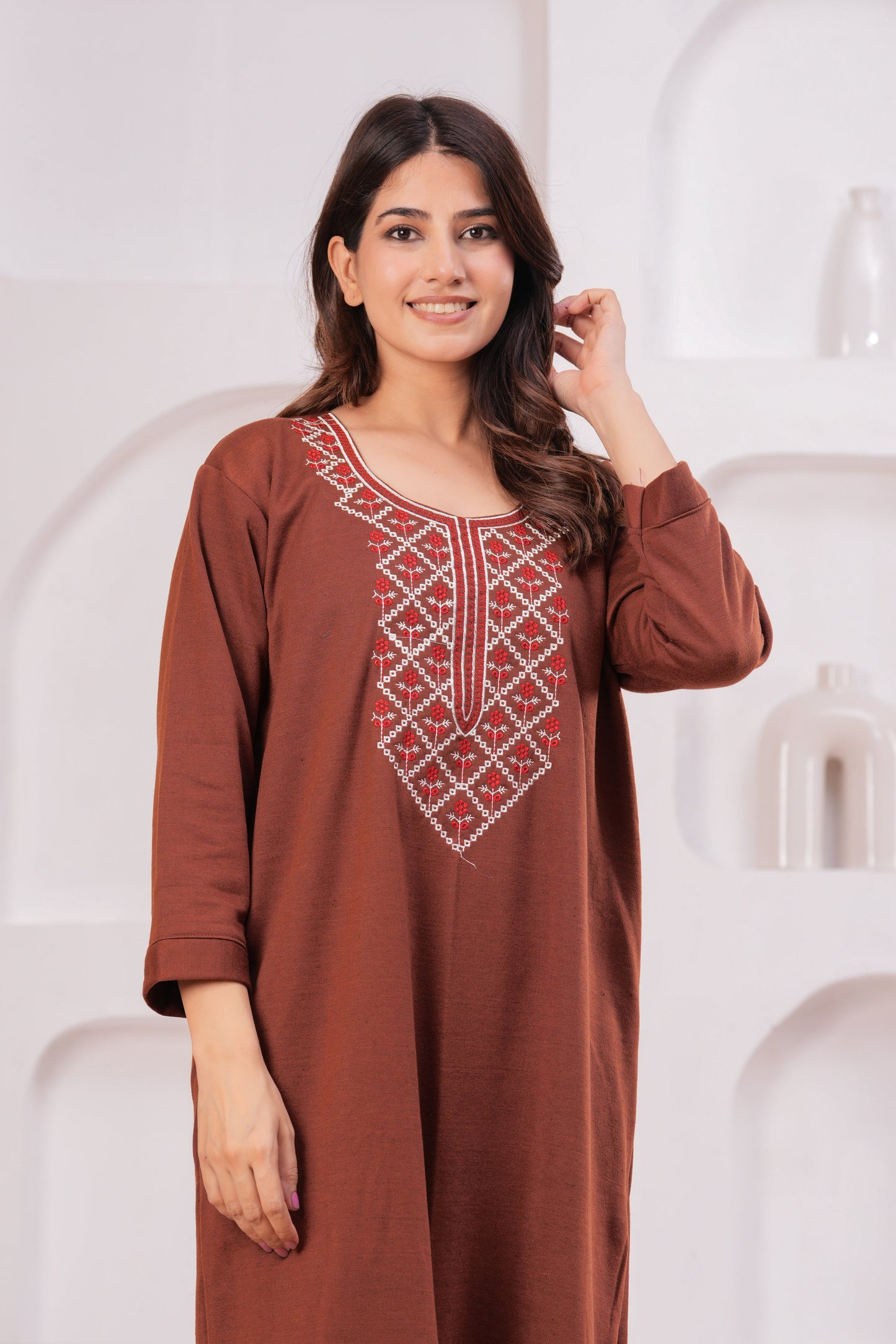 Women’s Winter Fleece Nightgown